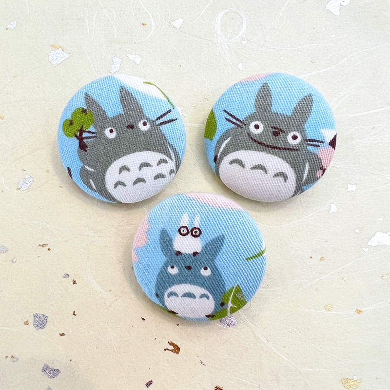 3 Buttons Totoro